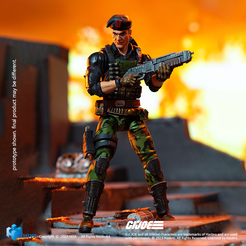 [สั่งจอง]Hiya toys 1/18 : MG0172 - G.I.JOE Flint Action (10.5cm)