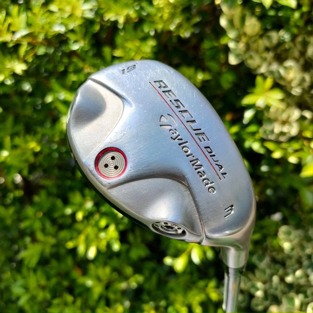 HYBRID 3 TAYLORMADE RESCUE DUAL องศา19 ก้าน TAYLORMADE MAS2 FLEX R ตัวนี้ปรับได้สองจุด คุมทิศทางได้ดีมาก