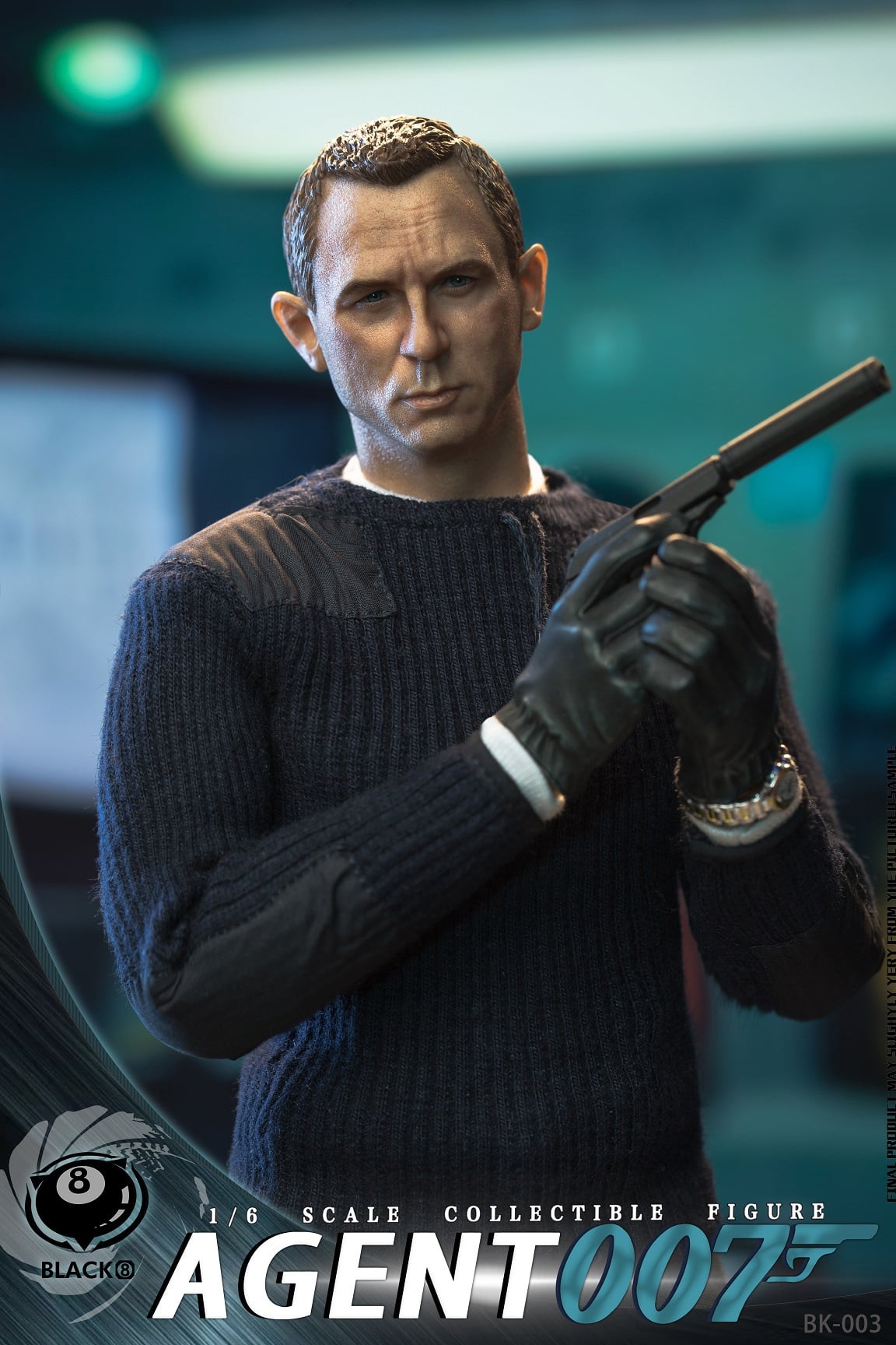 [สั่งจอง]BLACK 8 STUDIO BK-003 1/6 : Collectible Action Figure - Agent 007