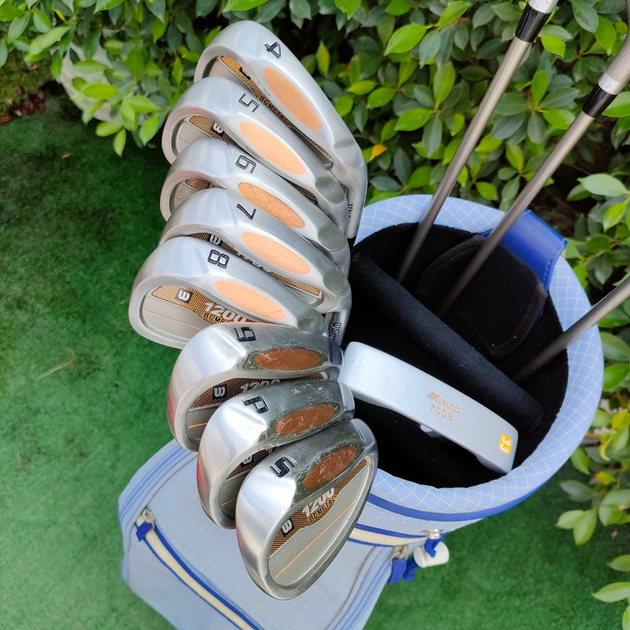 ** ไม้กอล์ฟครบชุดสำหรับผู้หญิง ** FULLSET WILSON POWERINSERT 1200 BIMETAL LADY
