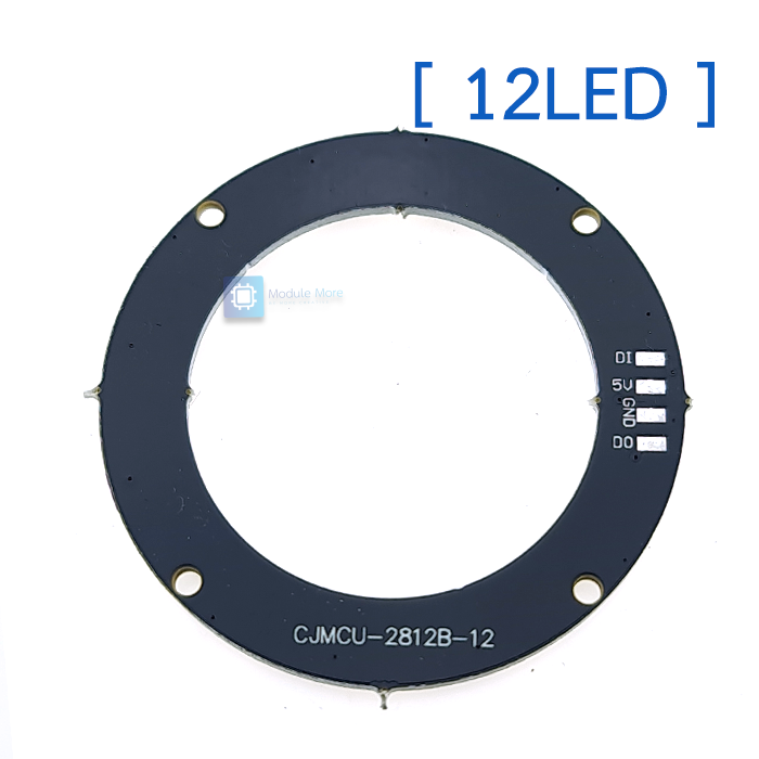 NeoPixel Ring 5V WS2812 5050 RGB LED built-in full-color drive lights [1bit/3bit/7bit/8bit/12bit/16bit/24bit/32bit]