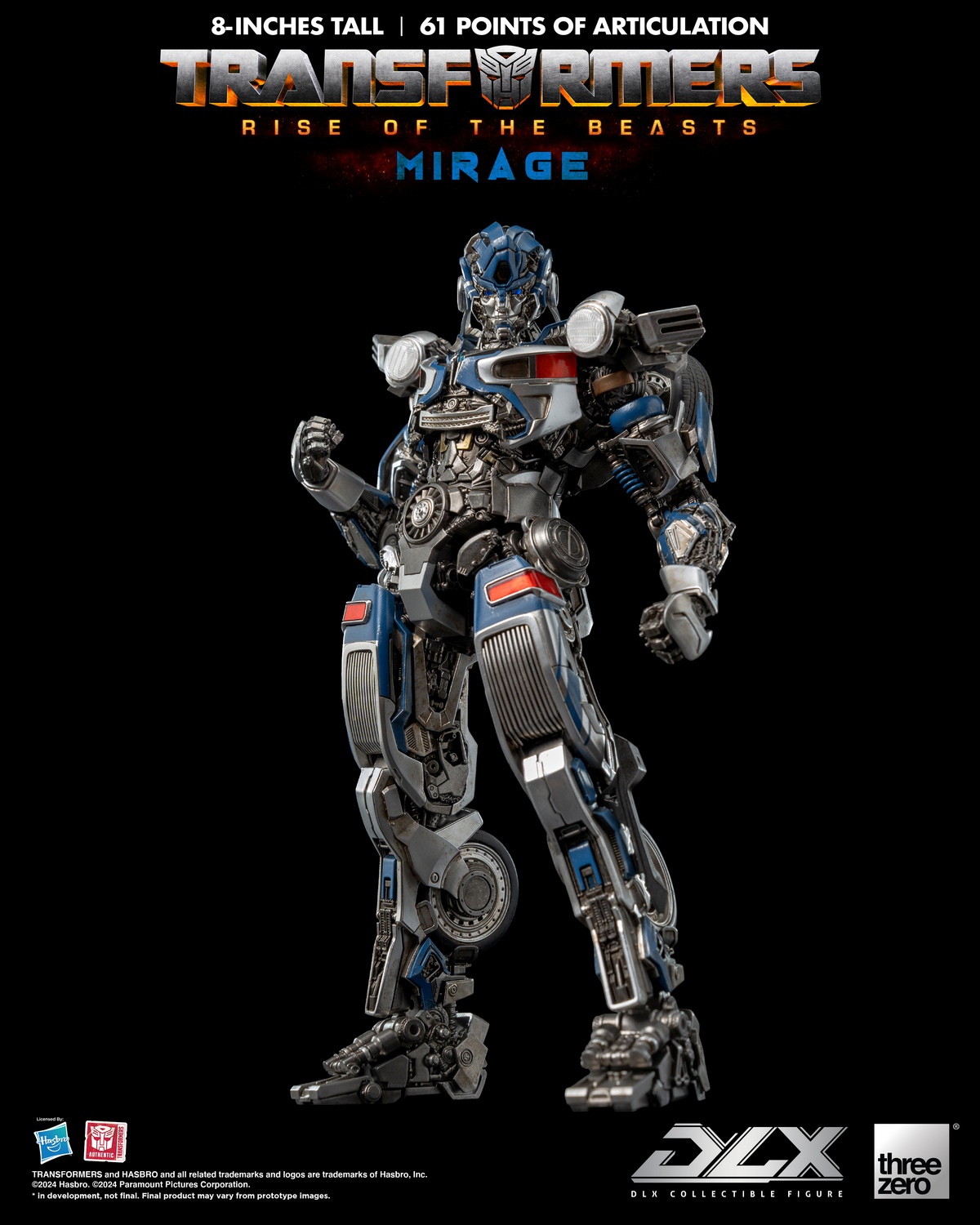 [สั่งจอง]Threezero 3Z05640W0 8" : Transformers Rise of the Beasts DLX - Mirage