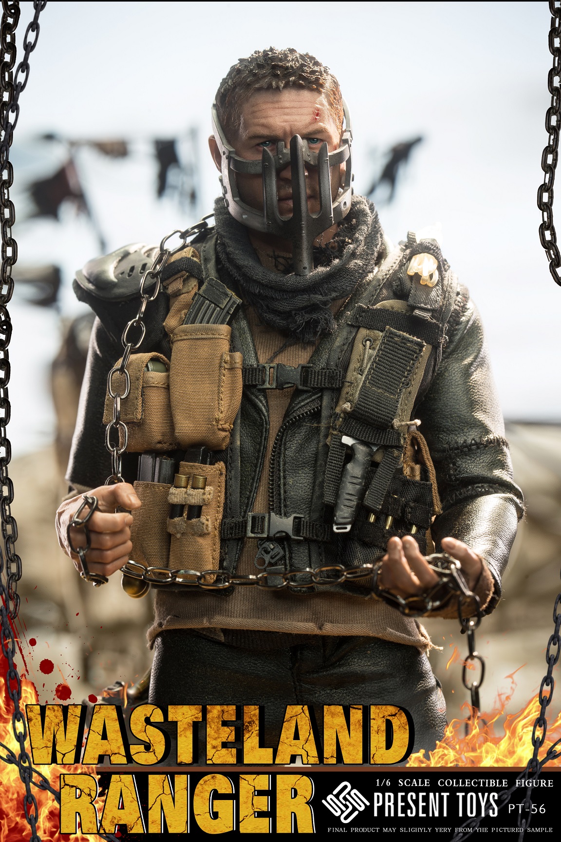 สั่งจอง] PRESENT TOYS PT-sp56 1/6 : WASTELAND RANGER - Toxtoysshop