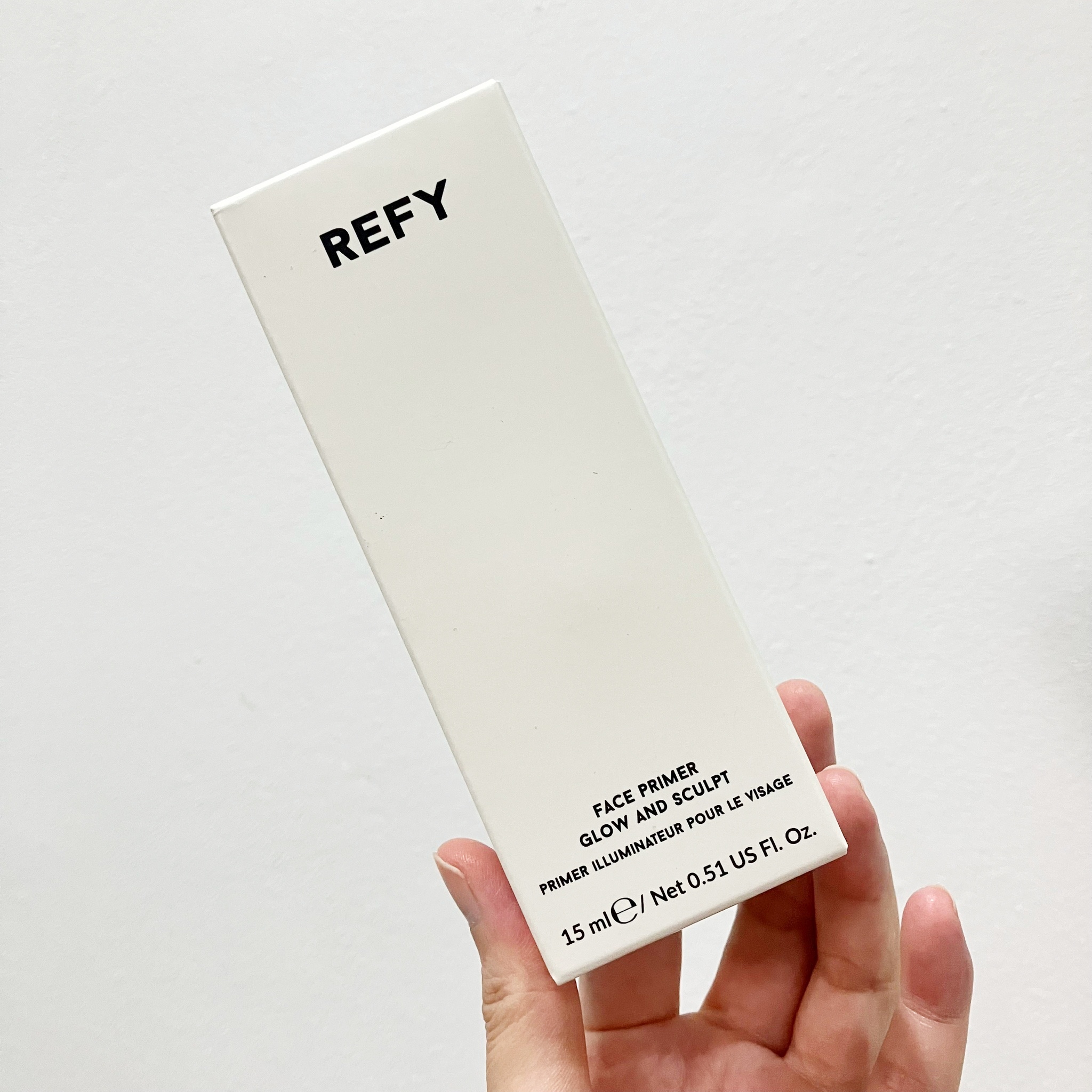 Refy Face Primer Glow and Sculpt 15ml ไพรเมอร์ผิวโกลว์ พร้อมลูกกลิ้งยกกระชับหน้า