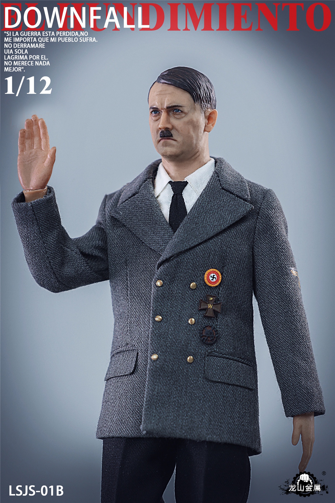 [พร้อมส่ง ] Long Shan Meta LSJS-01 1/12 : Mustache Commander มีให้เลือก 2 แบบ