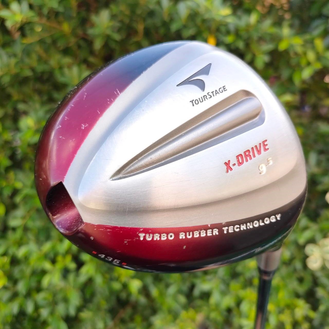 DRIVER TOURSTAGE X-DRIVER องศา 9.5 ก้าน BRIDGESTONE TXD-55T FLEX S ผลิตจากประเทศญี่ปุ่น!! มาพร้อม COVER เดิมสวยงาม!! ไม้กอล์ฟมือสอง ของแท้ BY NakaraLuxurious