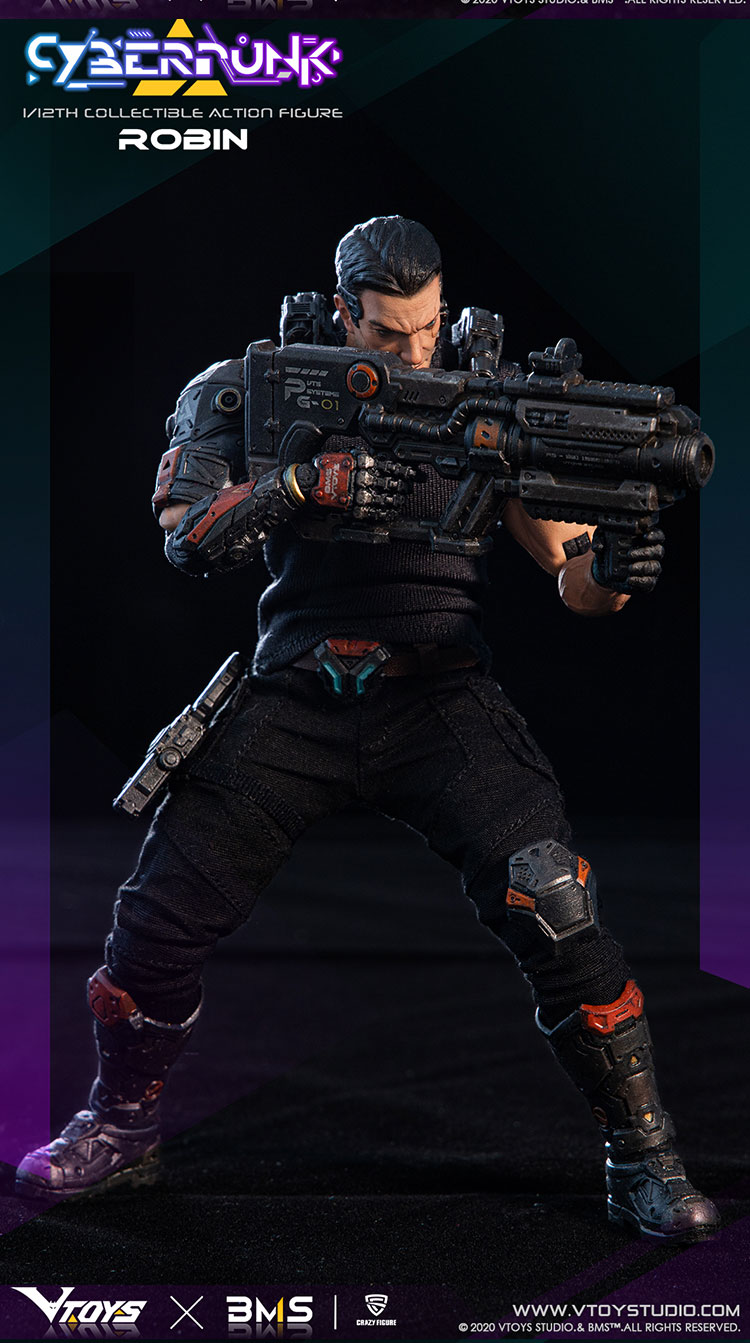 [สั่งจอง] VTOYS X BMS X CF 1/12 : Cyberpunk Robin Deluxe Ver.