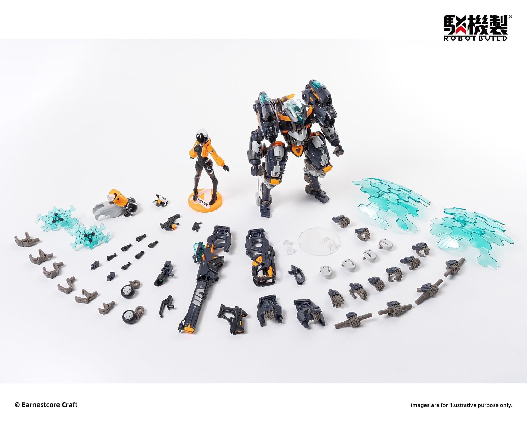 [สั่งจอง] Earnestcore Craft : Robot Build RB-14 AutoNine
