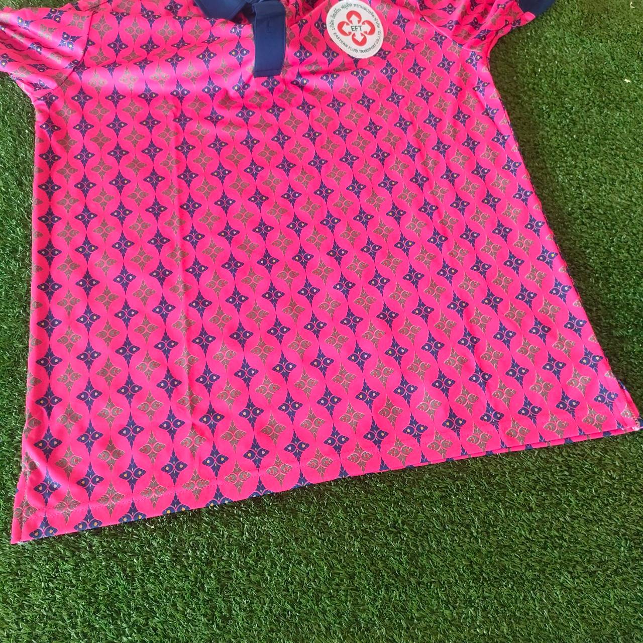 **เสื้อกอล์ฟสำหรับสุภาพบุรุษ** เสื้อกอล์ฟ EFT ของใหม่!! ขนาดไชส์ L มือหนึ่ง ของแท้ BY NakaraLuxurious