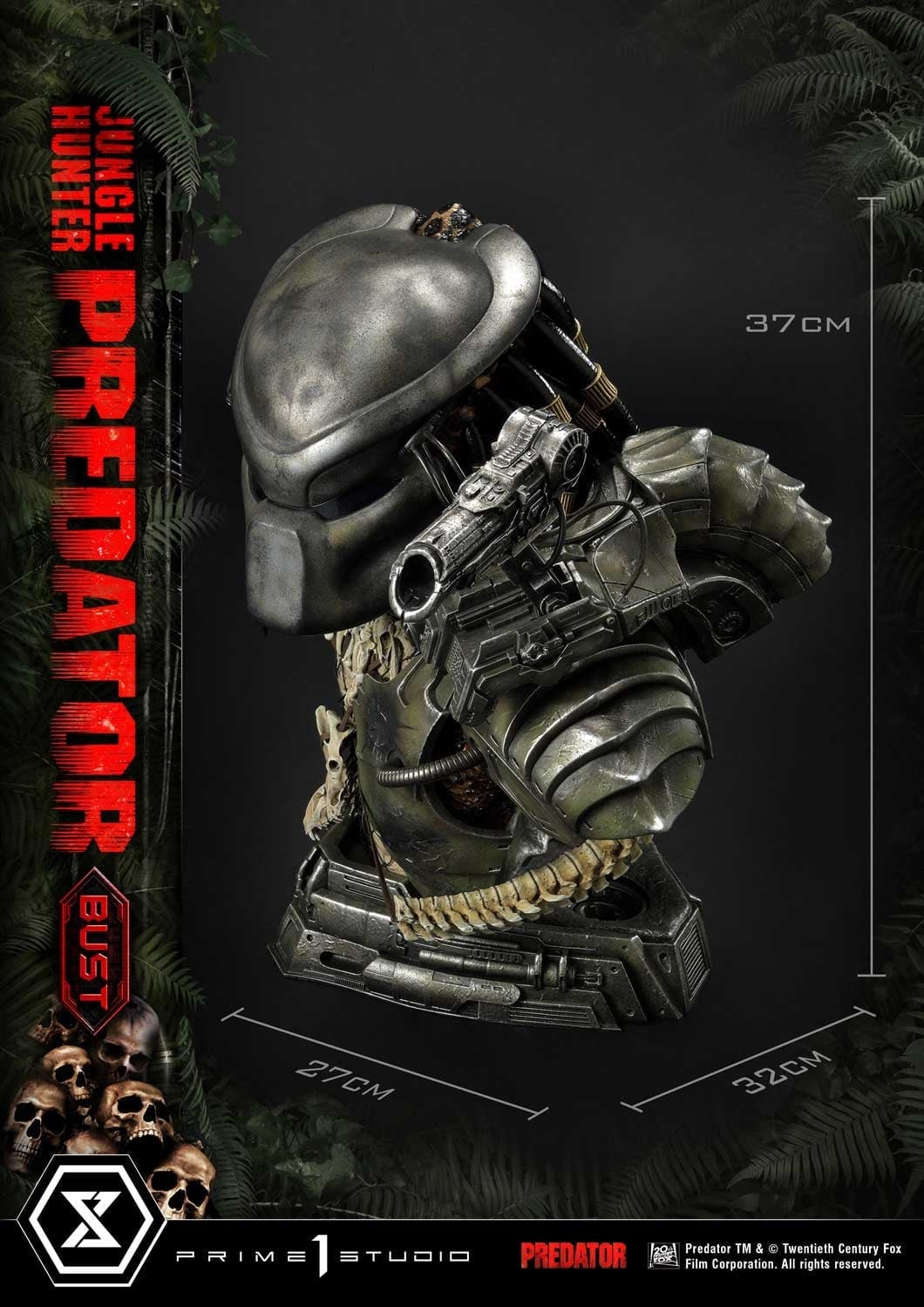 [สั่งจอง]Prime 1 Studio 1/3 : Jungle Hunter Predator Bust (Predator 1987)