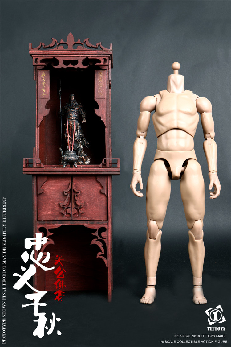 [สั่งจอง] TITTOYS 1/6 SF027/SF028 Guan Gong Buddhist Temple Standard/Deluxe Ver.
