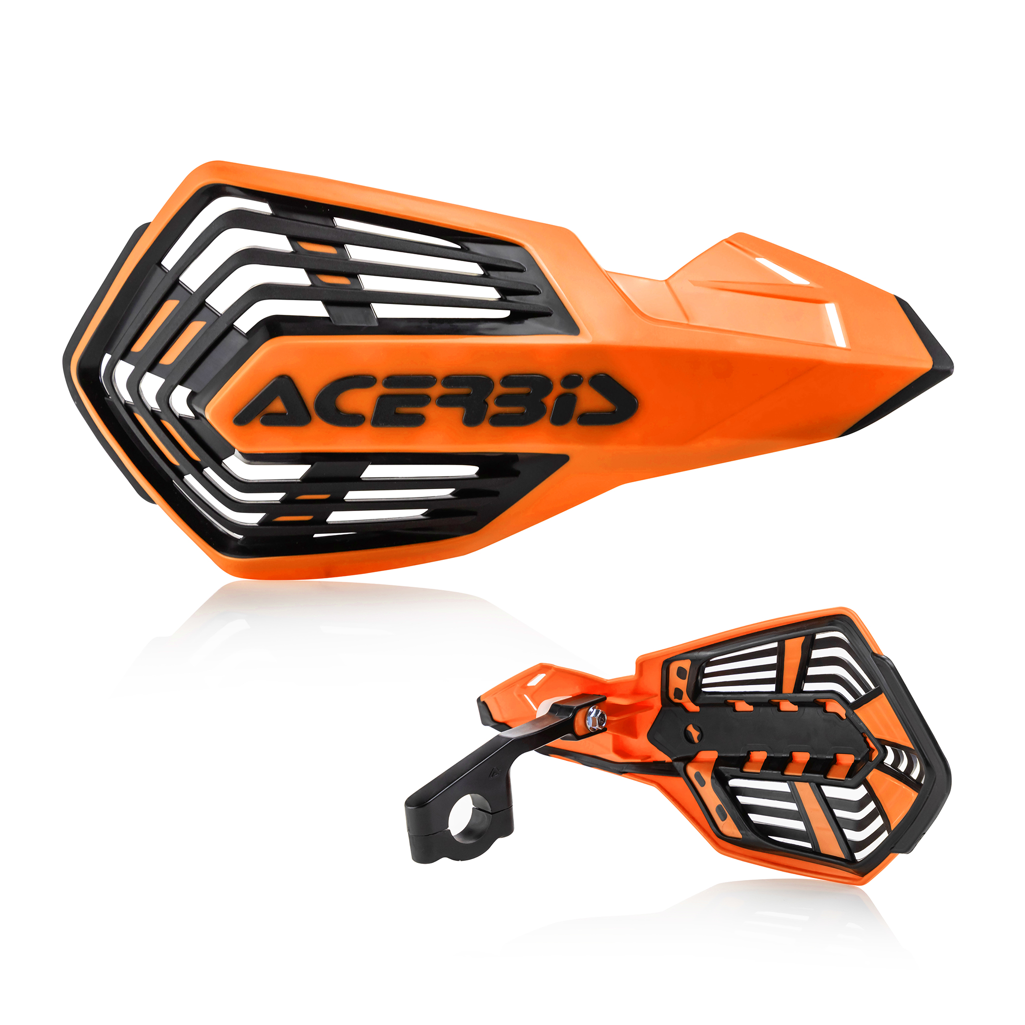 การ์ดแฮนด์ Acerbis X-Future Orange/Black