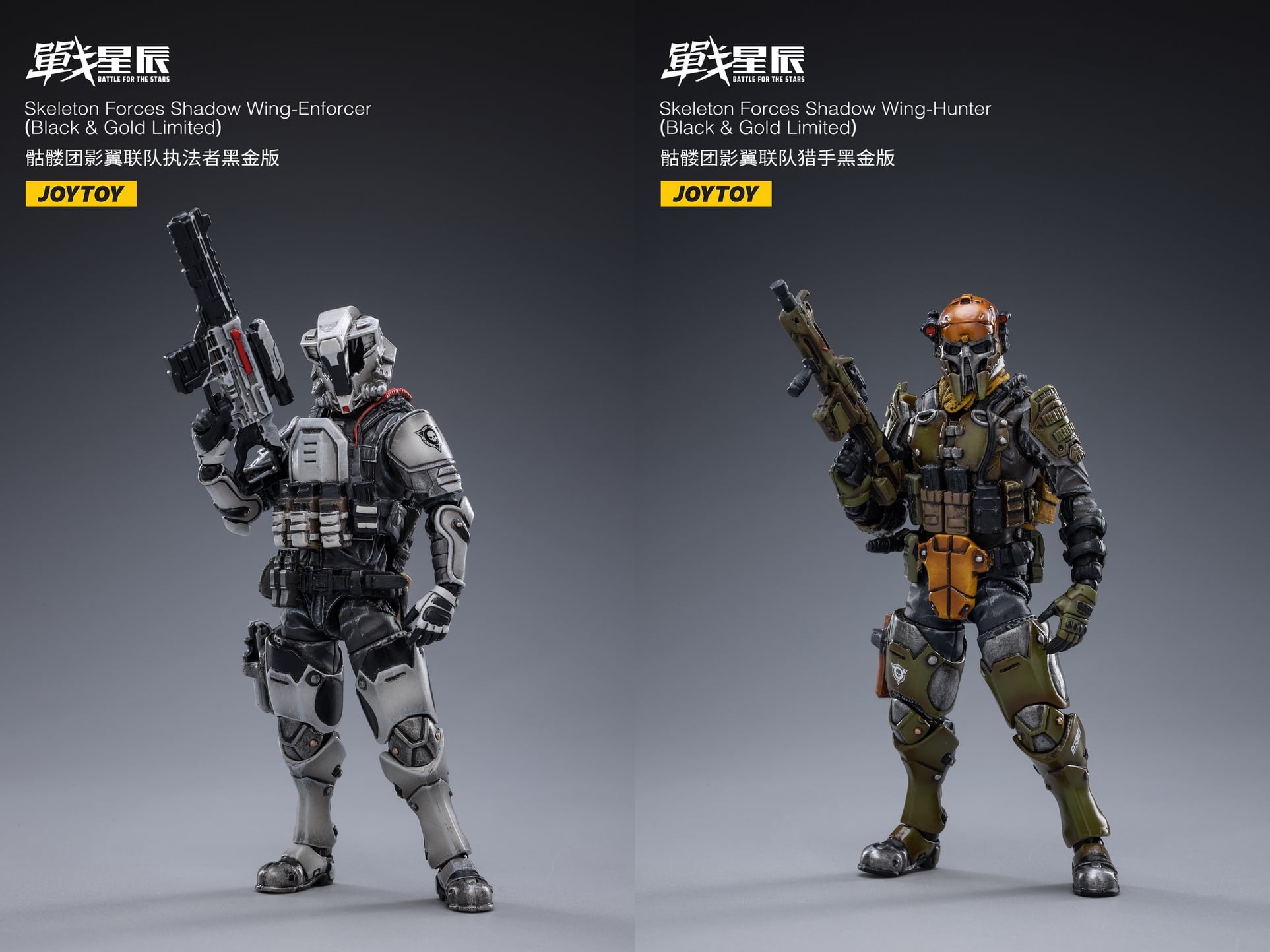 [สั่งจอง] JOYTOY 1/18 : Skeleton Forces Shadow Wing