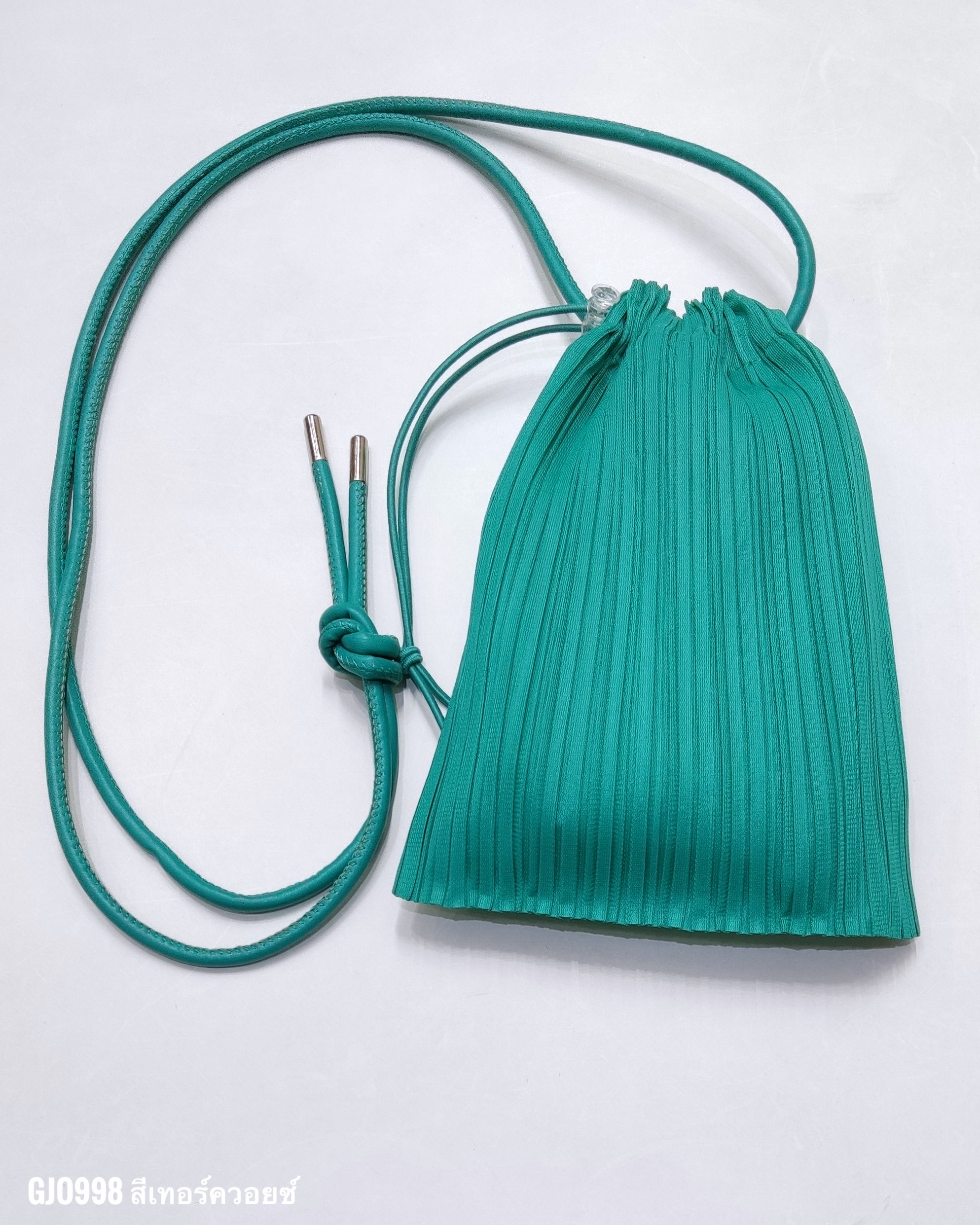 2MUAY รุ่น GJO998 กระเป๋าอัดพลีท PETITE PLEATED BAG 7 สี FREE SIZE