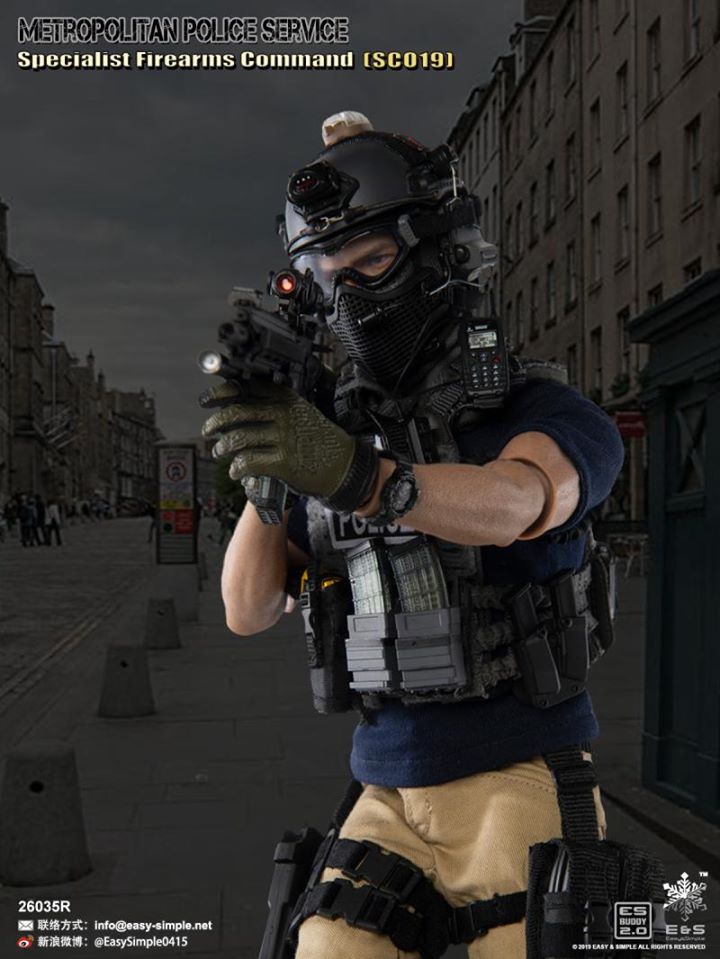 [สั่งจอง]Easy&Simple 26035R British Specialist Firearms Command SCO19 2019 Ver.