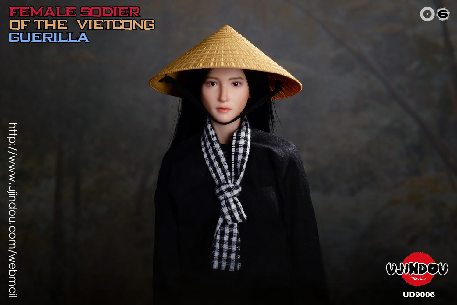 [สั่งจอง]UJINDOU UD9006 1/6 FEMALE SOLDIER OF THE VIETCONG GUERILLA