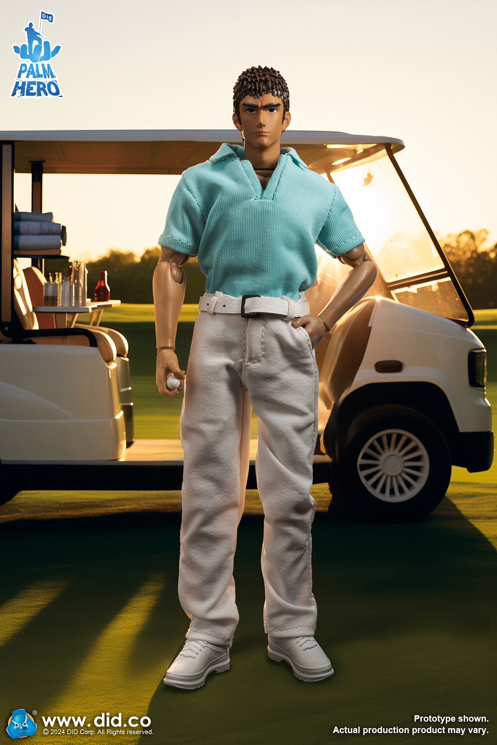 [พร้อมส่ง] DID SF80005 1/12 : Palm Hero Simply Fun Series – The Golfer