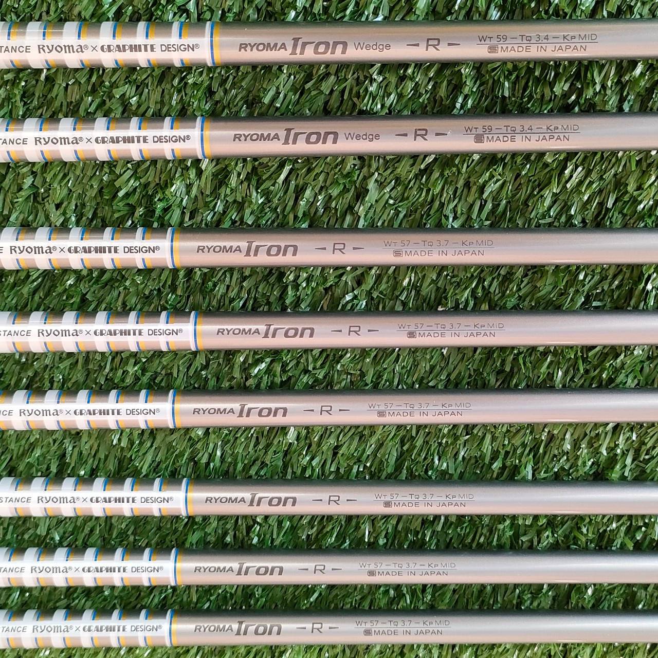 ชุดเหล็ก RYOMA DSI มีเหล็ก 5-9 เเละ PA AW SW ชุดใหญ่ได้ถึง 8 ชิ้น