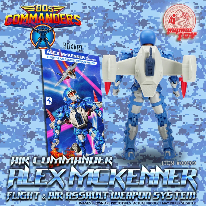 [สั่งจอง] Ramen Toy 1/12 : 80s Commander [Reissue]