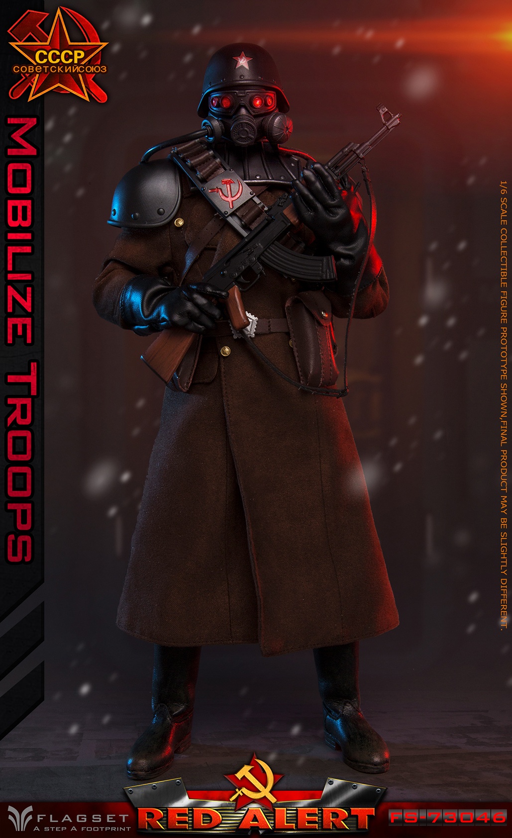 [สั่งจอง] FLAGSET FS-73046 1/6 : Red Alert - Soviet Conscript