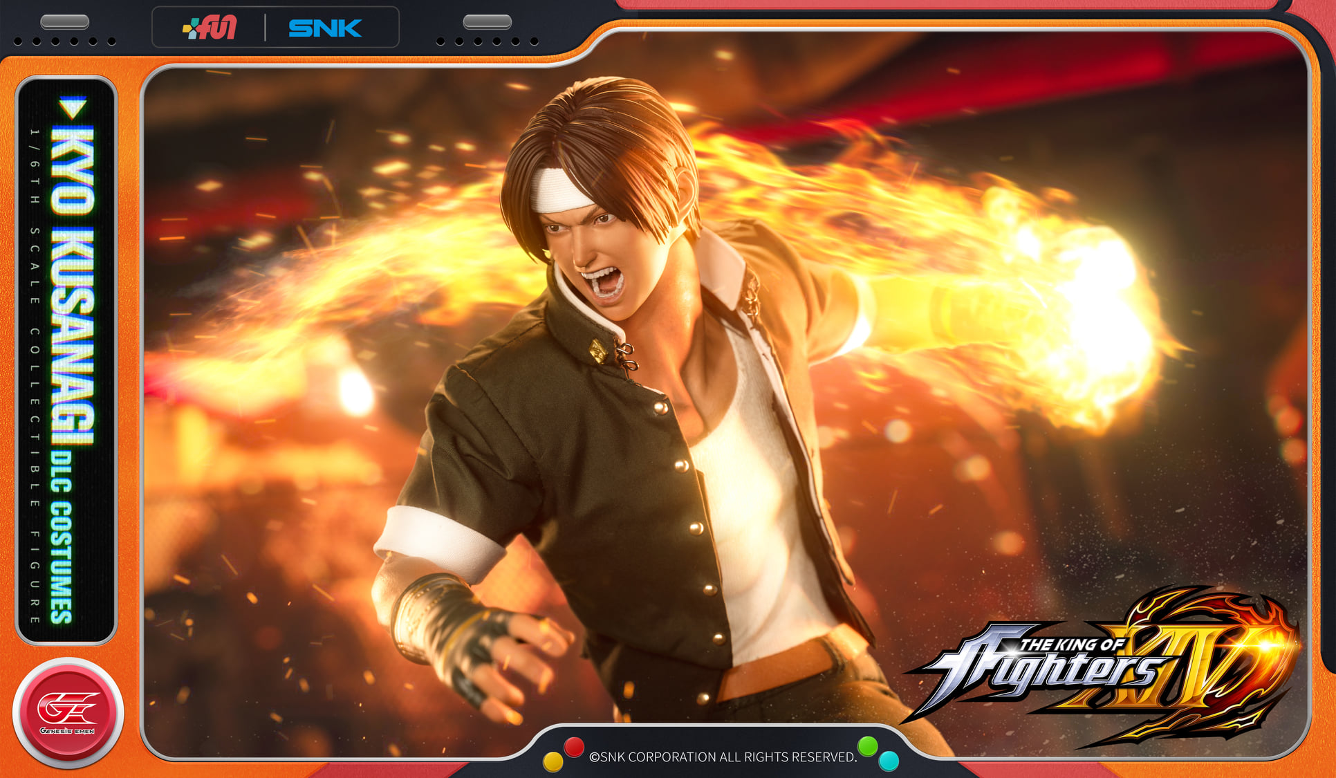 [สั่งจอง]Genesis Emen KOF-KY02 1/6 : King of Fighters XIV - Kyo Kusanagi