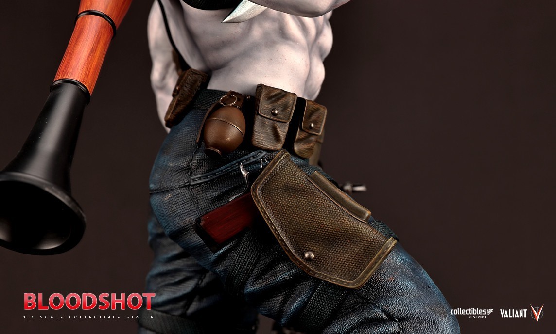 [สั่งจอง]Silver Fox 1/4 Valiant Legendary Scale Statue - Bloodshot