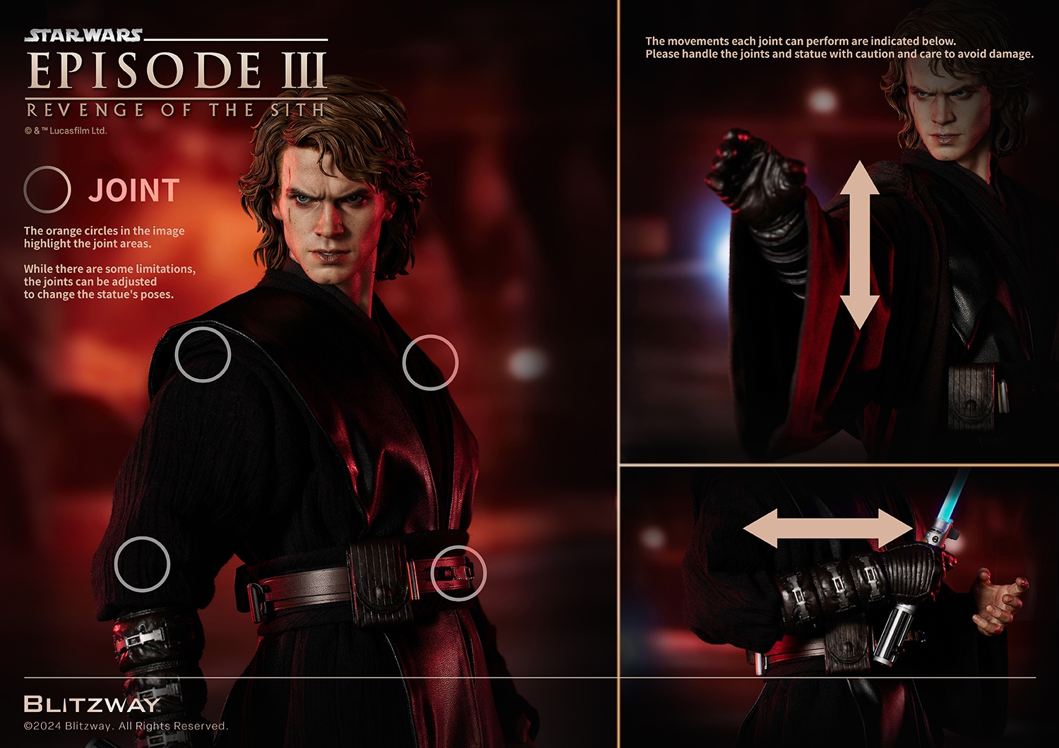 [สั่งจอง]BLITZWAY 1/4 : Anakin Skywalker
