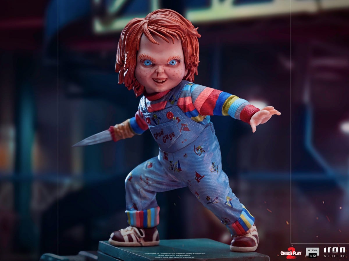 [สั่งจอง]Iron Studios UNIVCH47521-10 1/10 Scale : Chucky Child's Play II