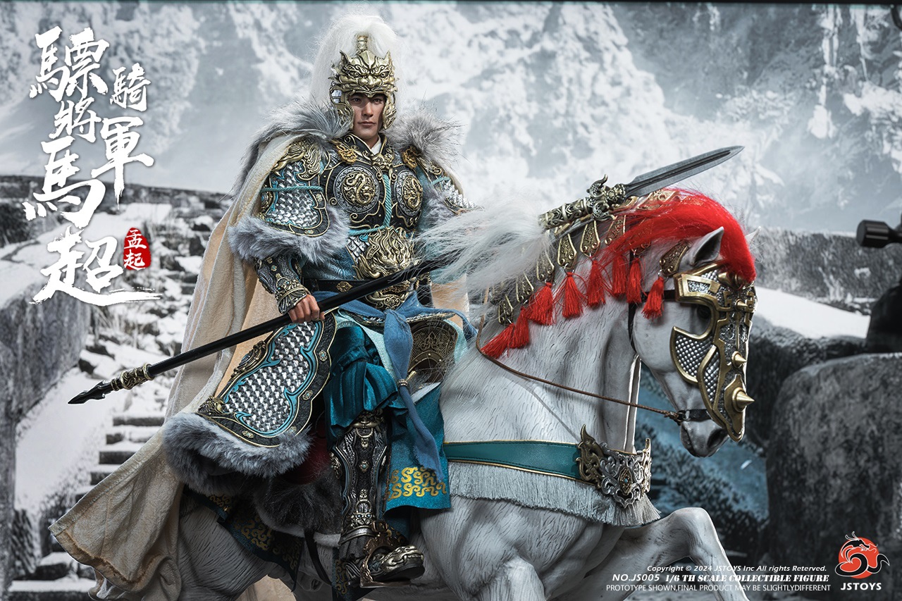 [สั่งจอง] JSTOYS 1/6 CAVALRY GENERAL MA CHAO, MENGQI - JS005 : STANDARD EDITION