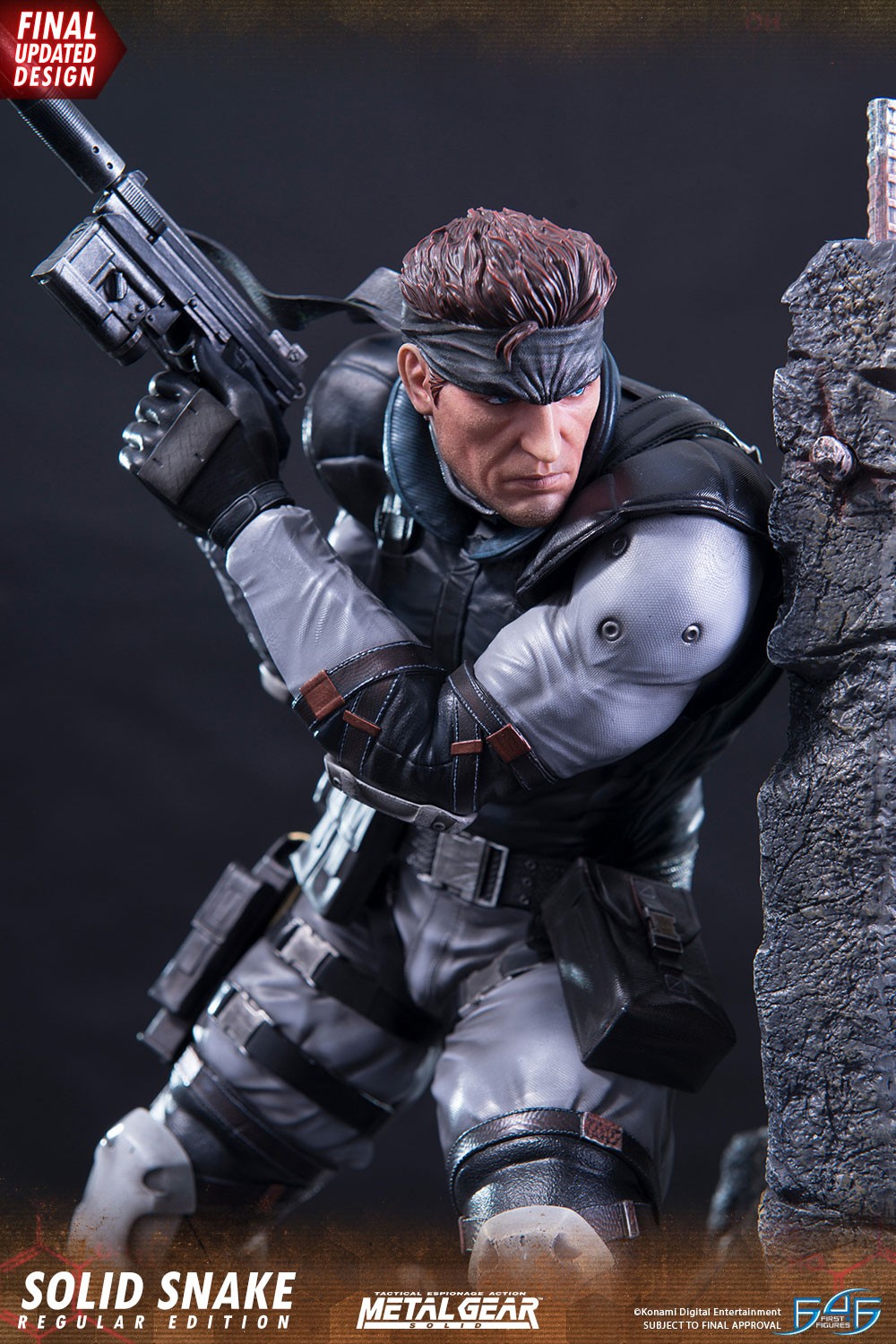 [สั่งจอง] First 4 Figures MGSSREG 17.5" : SOLID SNAKE (Regular Ver.)