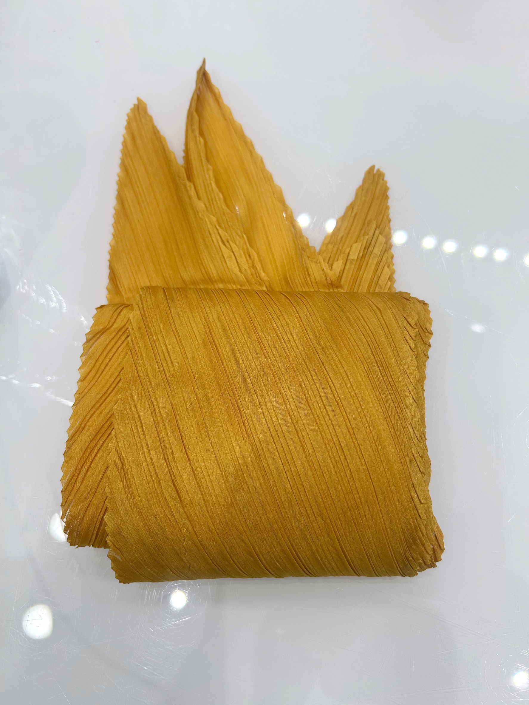 2MUAY CX1003 ผ้าพันคออัดพลีท BASIC PLEATED SCARF 21 สี