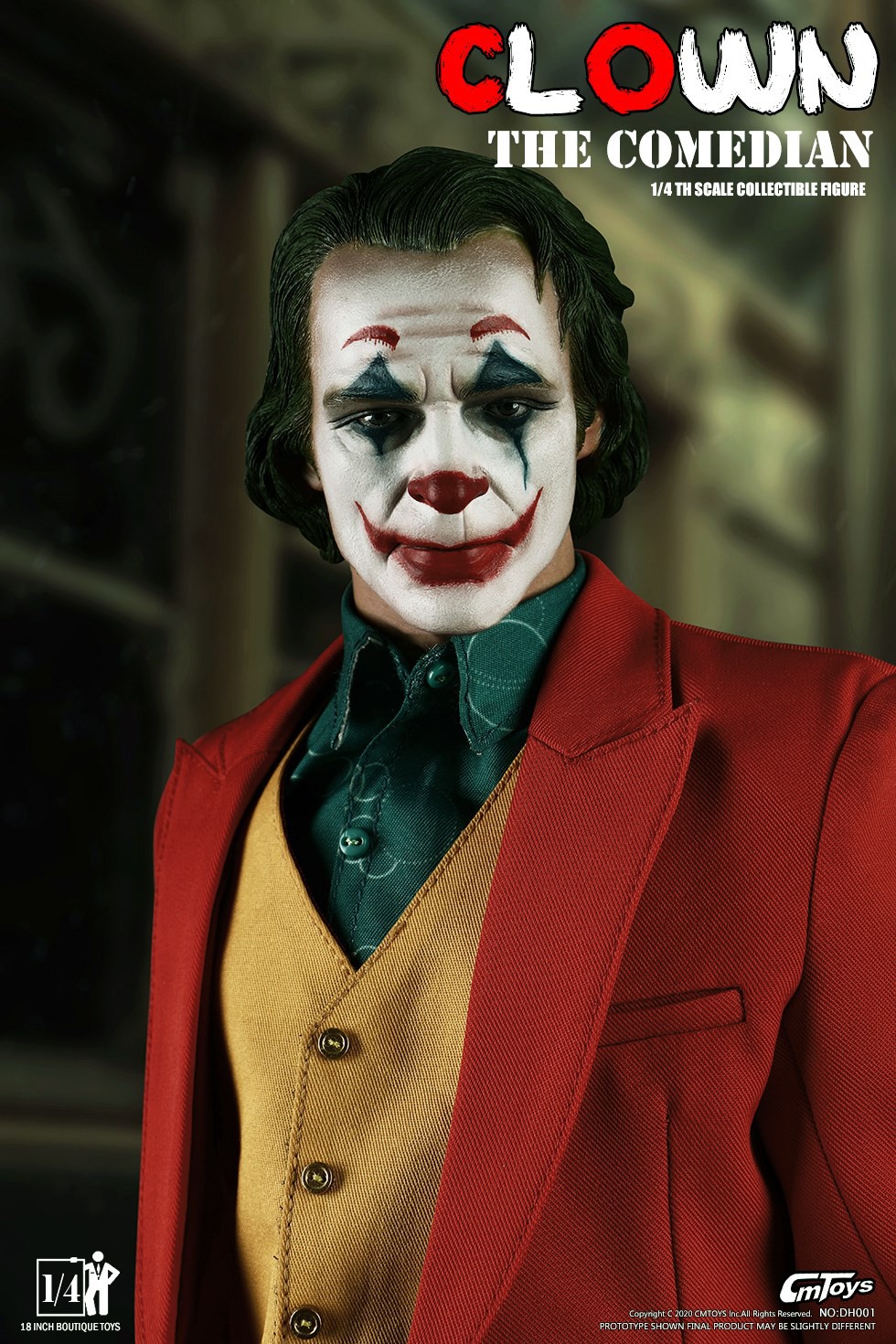 [สั่งจอง]CMTOYS DH001 1/4 CLOWN THE COMEDIAN