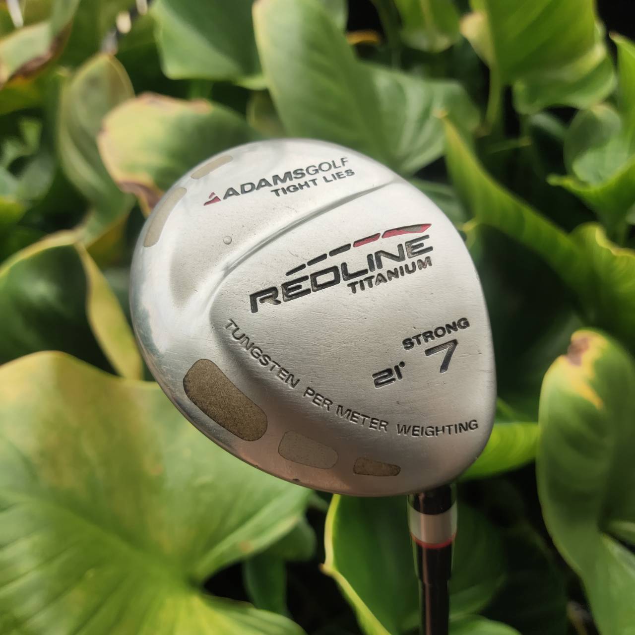 FW7 ADAMS REDLINE องศา 21 TITANIUM ถ่วงด้วย ทังสเตน ก้าน FUJIKURA FLEX R