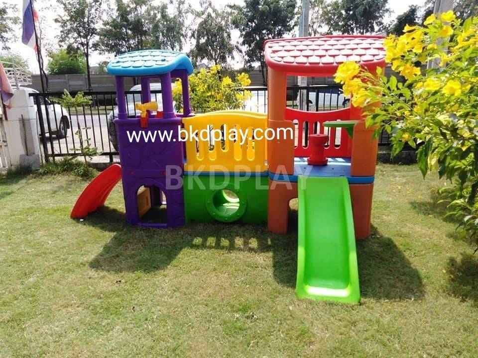 บ้านน้อย2ชั้นหลากสี บ้านสไลเดอร์ สไลเดอร์พร้อมปีนป่าย บ้านสไลเดอร์ของเล่น บ้านน้อยสองชั้น สไลเดอร์บ้าน,กระดานลื่น , เครื่องเล่นสนามในร่ม กลางแจ้ง kidszone พร้อมส่ง