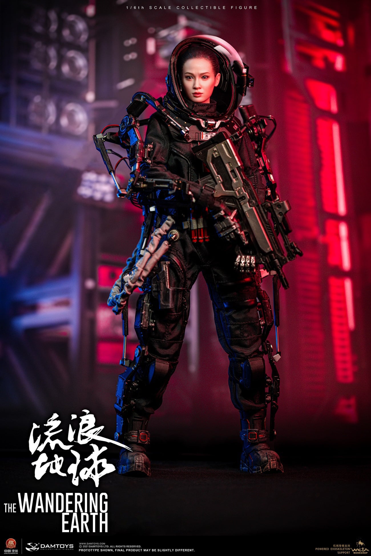 [สั่งจอง]DAMTOYS DMS036 1/6 : CN171-11 rescue unit Zhou Qian collectible figure specially features