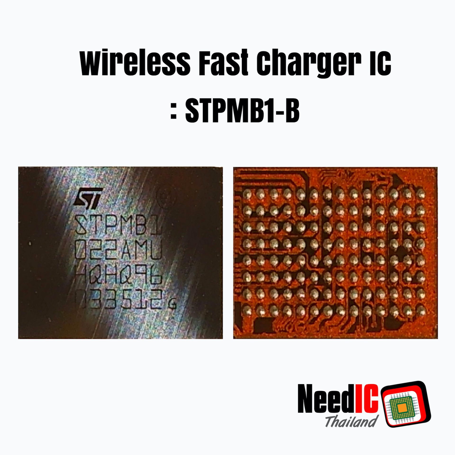 Wireless Fast Charger IC : STPMB1-B สำหรับ iPad Air 4/iPad Air 5