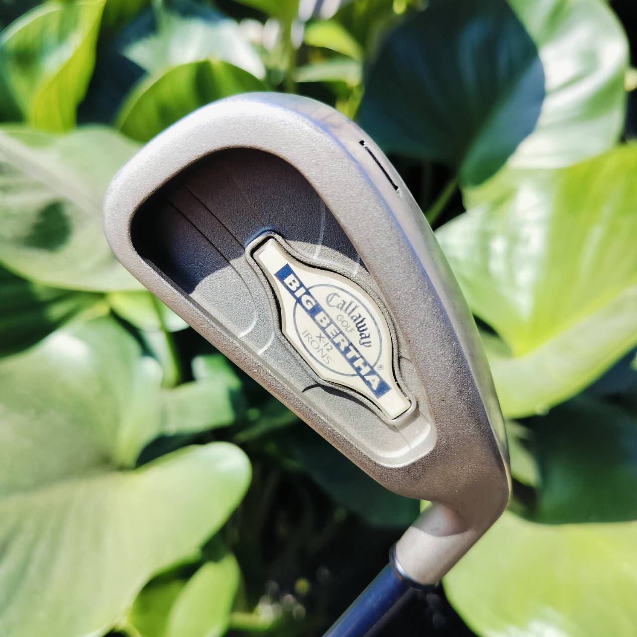 เหล็ก 1 Callaway X-12 เป็นเหล็กยาวที่ตีง่ายมากๆ หายาก มี CAVITY ที่ลึก ก้านเสียบแบบทะลุ ไม้กอล์ฟมือสอง ของแท้ By NakaraLuxurious