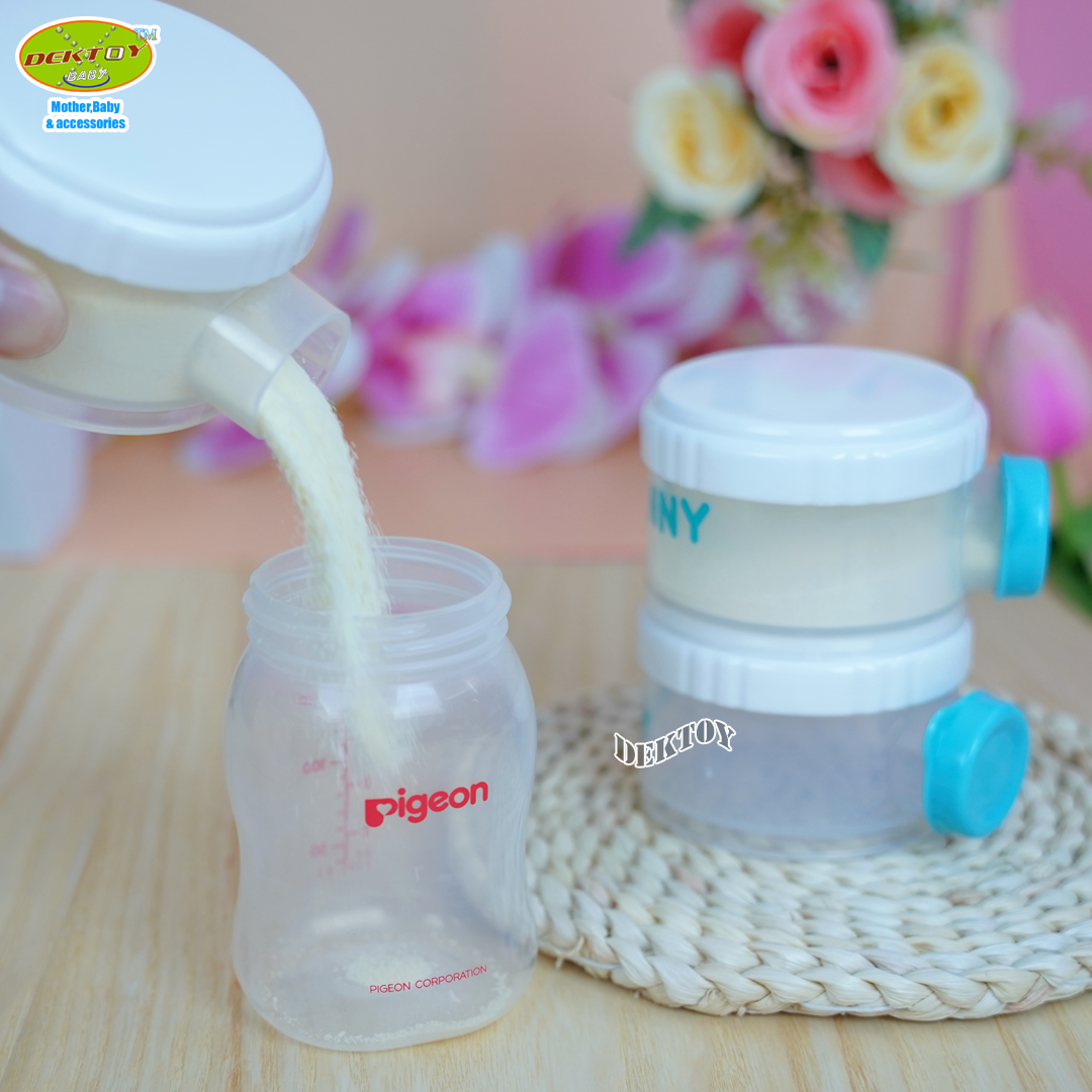 NANNY แนนนี่ ชั้นแบ่งนม 3 ชั้นแบบเปิดข้างคลาสสิค N201