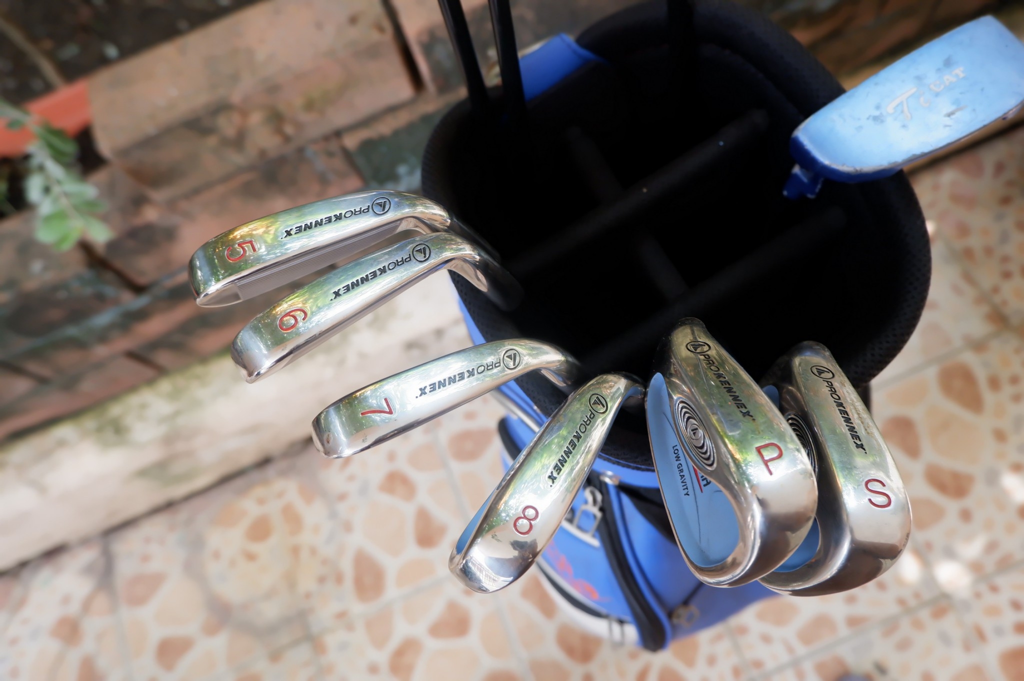 ไม้กอล์ฟครบชุดสำหรับผู้หญิง PROKENNEX GAMMA **สำหรับคนที่ถนัดซ้าย**