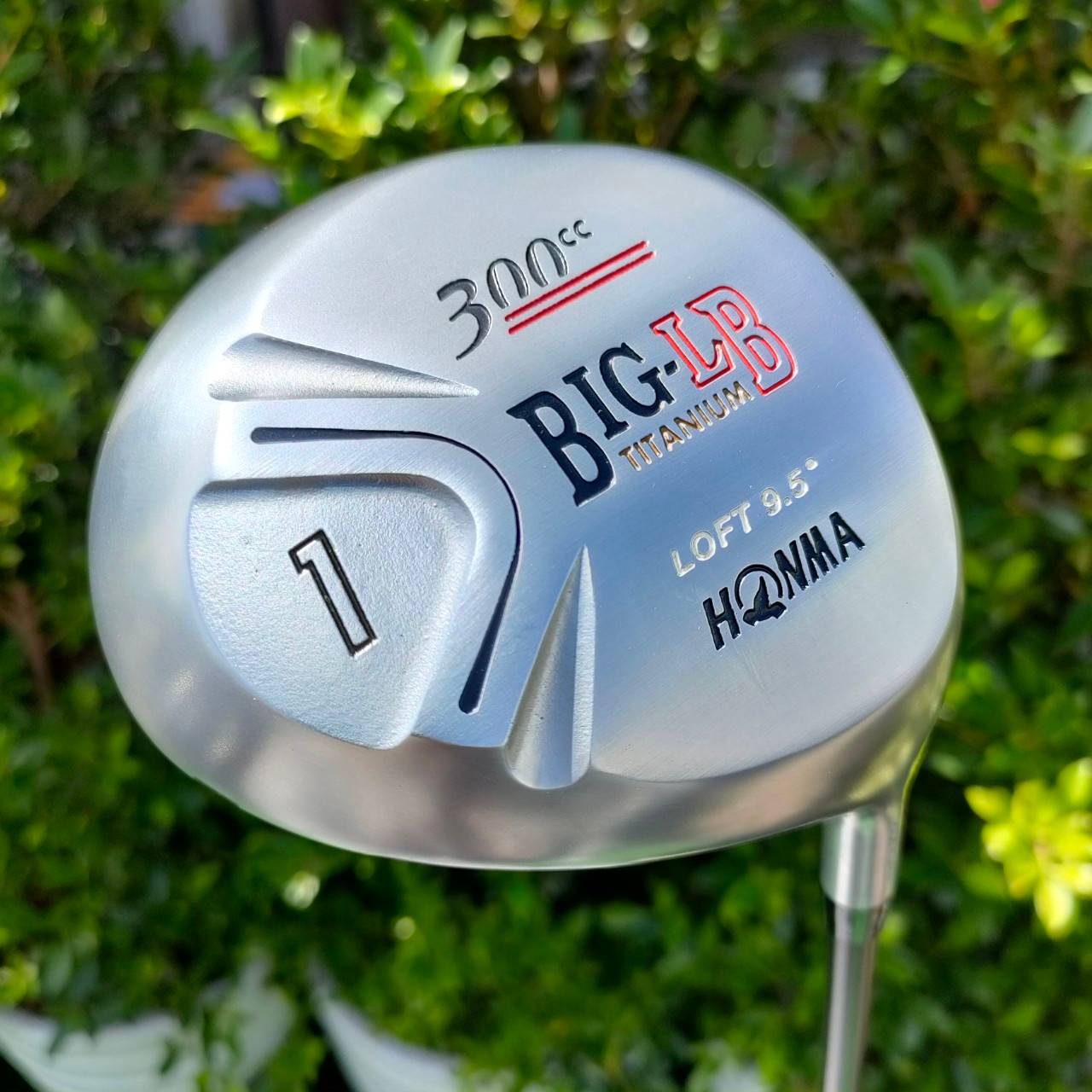 DRIVER HONMA BIG-LB TITANIUM ก้าน FEATHER WEIGHT TYPE-S ก้านดับ 2 ดาว ** สุดพรีเมี่ยมของ HONMA FLEX S2 ( ไม่แข็ง ) องศา 9.5 ตีไกล
