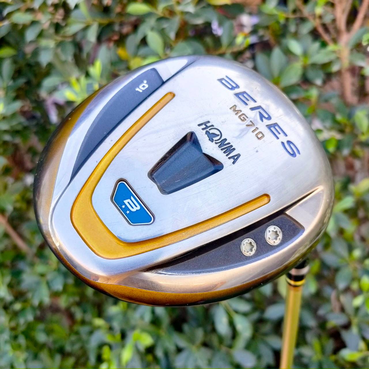 DRIVER HONMA BERES MG710 องศา10 ก้าน ARMRO UD49 FLEX R ** ก้านระดับ2 ดาว ** ** มีตำหนิ ตรงคอไม้กอล์ฟ มีรูปให้ชมท้ายสุดค่ะ **