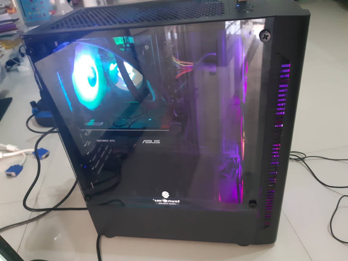 PC ประกอบ Case TSUNAMI Gameming i5-10400F ไม่รวมจอ
