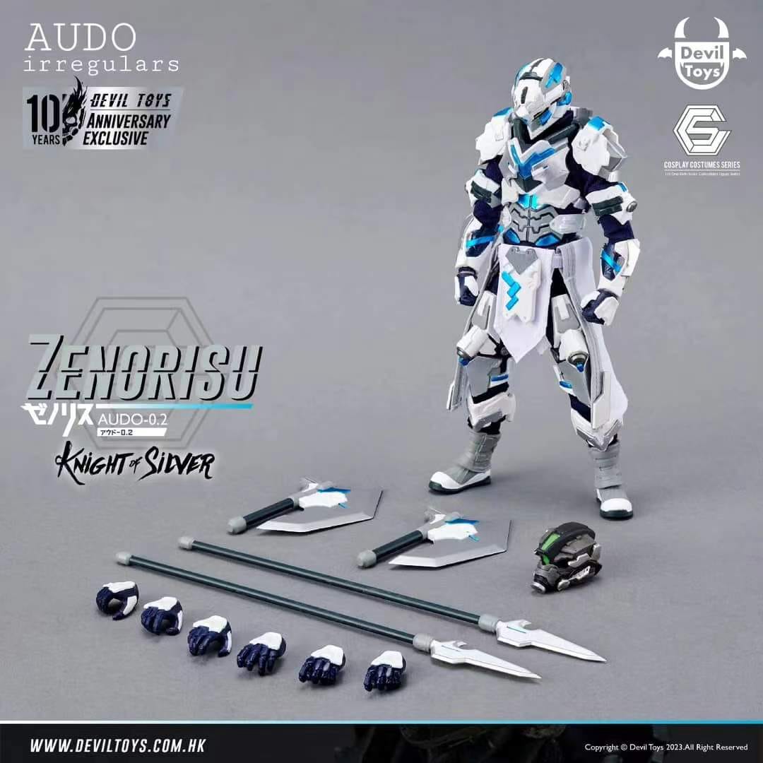 [สั่งจอง]Devil toys 1/12 : [AUDOirregulars] --"Zenorisu" ( Knight of Silver Form) (Limited Edition)