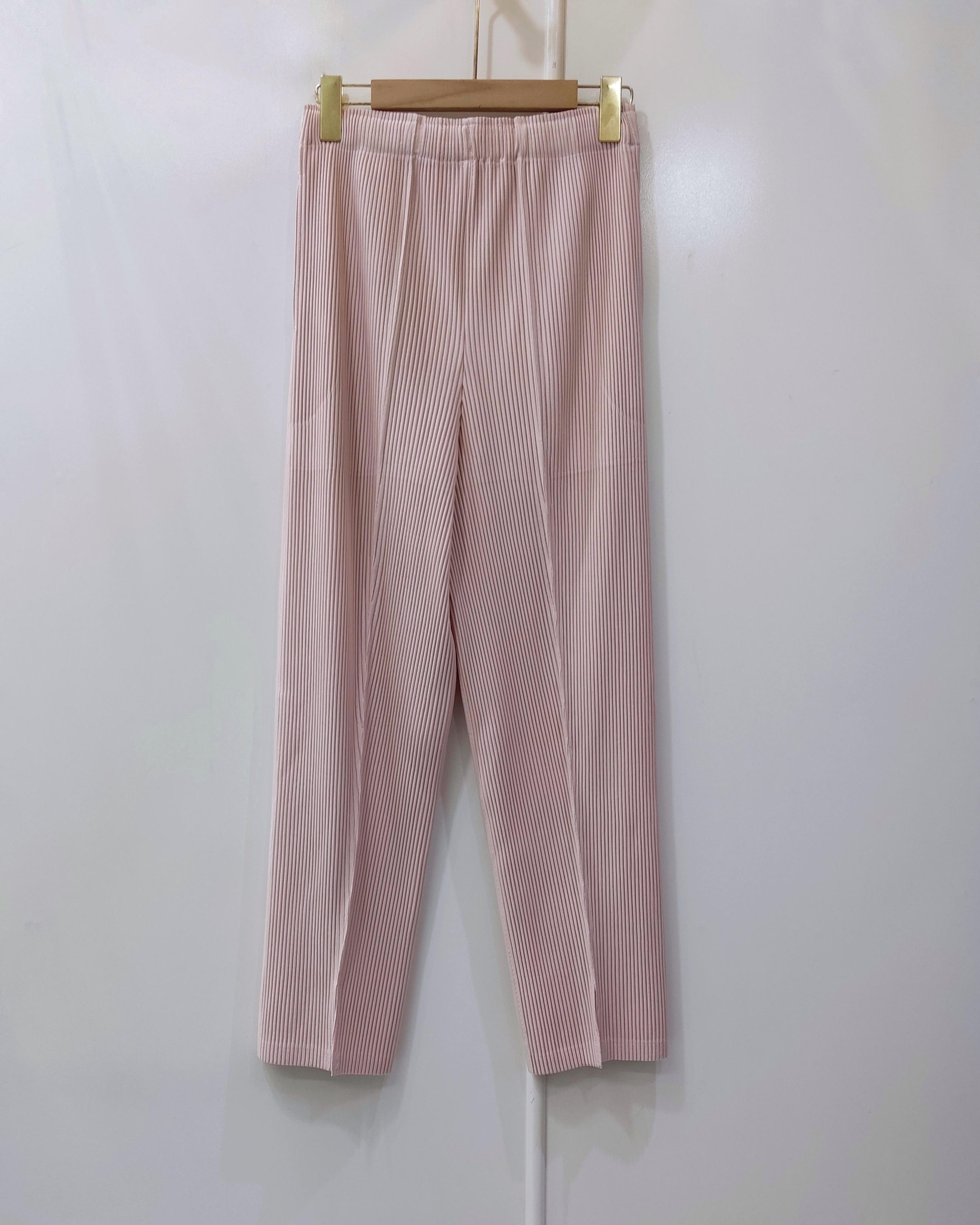 ยาว36,37นิ้ว!! 2MUAY รุ่น GJO8769 กางเกงผ้าหนาอัดพลีท THICK SLIM SPILT FRONT PLEATED PANTS 14 สี FREE SIZE