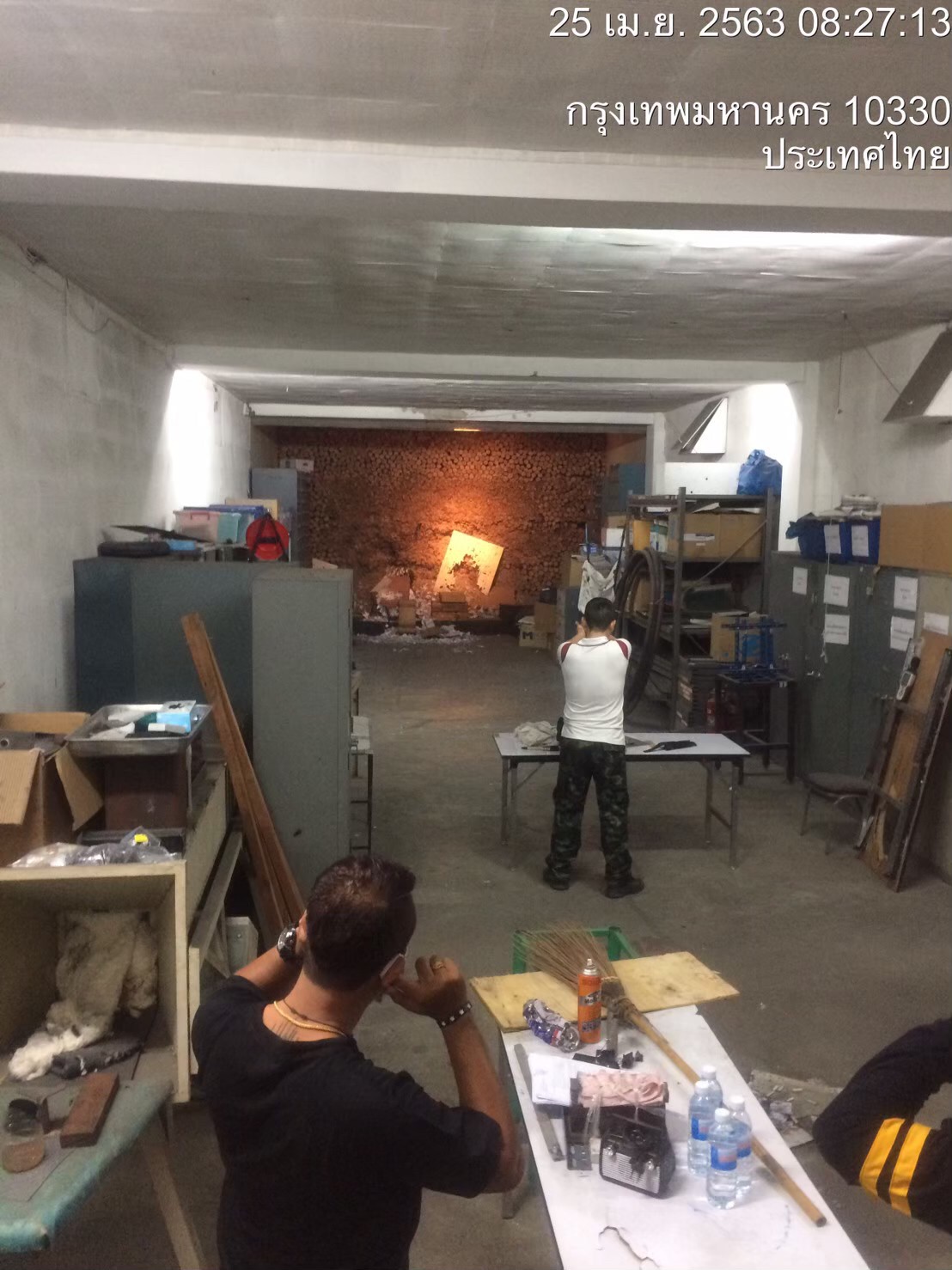 กองพิสูจน์หลักฐานกลาง สำนักงานตำรวจแห่งชาติ ปรับปรุงห้องทดสอบอาวุธปืน