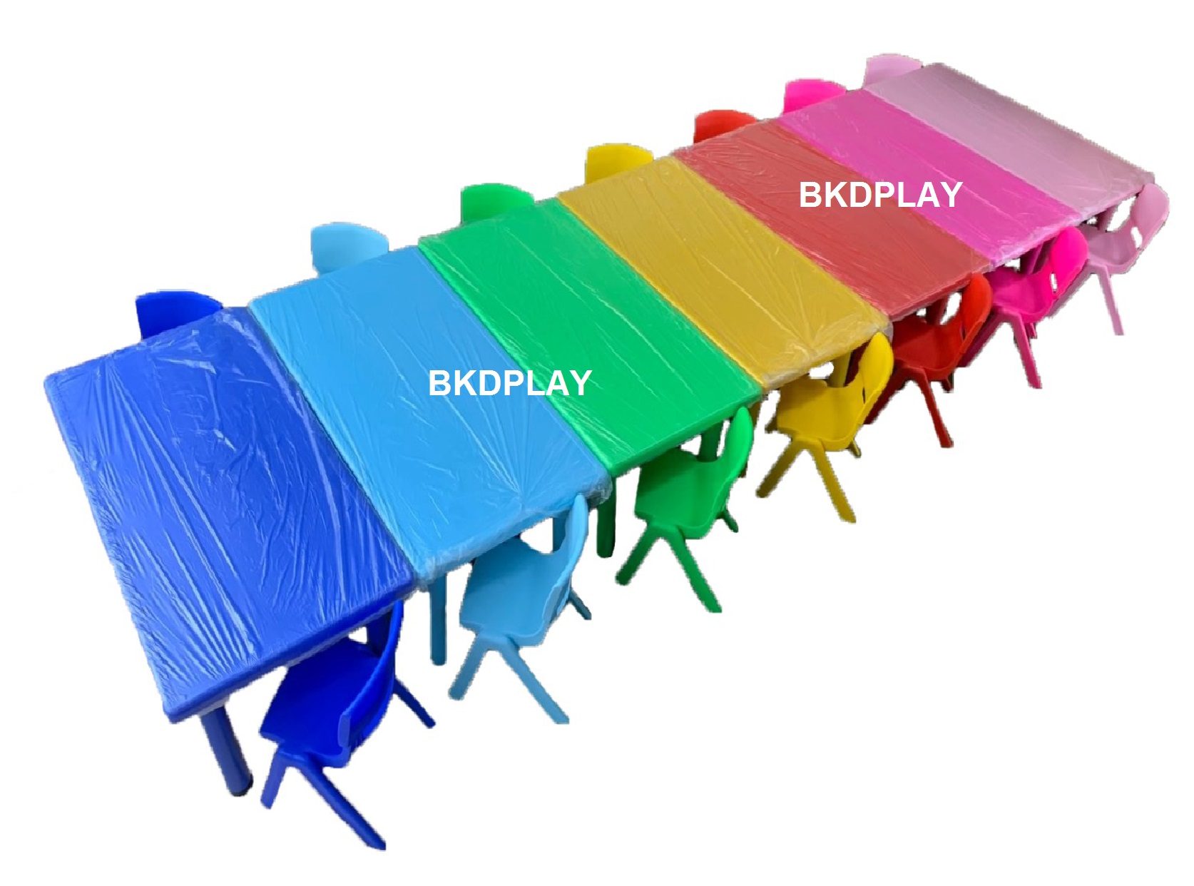 โต๊ะนักเรียน,โต๊ะเขียนหนังสือเด็ก,โต๊ะเรียน, โต๊ะสี่เหลี่ยมผืนผ้า พลาสติก ปรับระดับได้ ราคาโรงงาน พร้อมส่ง