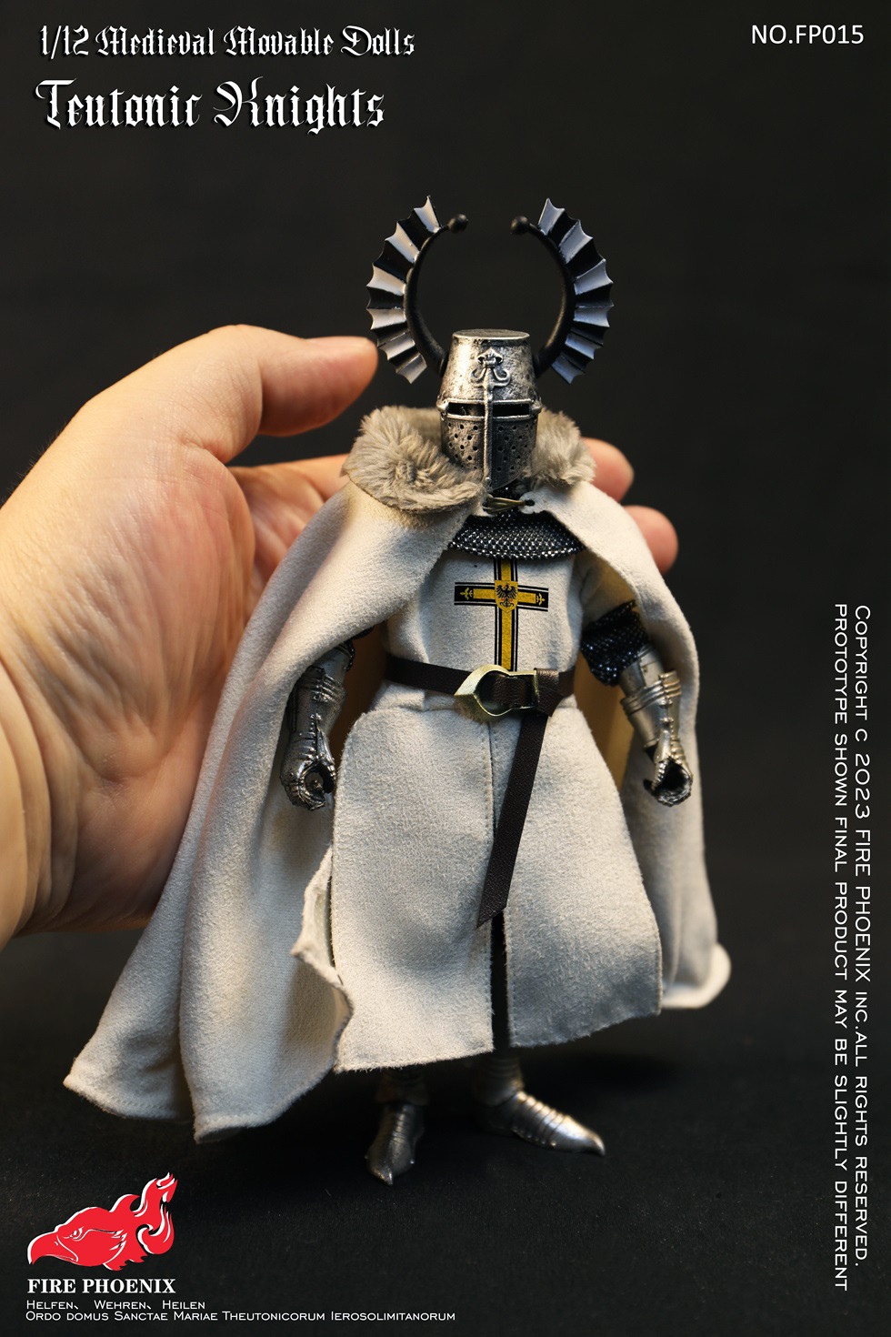 [สั่งจอง]FIRE PHOENIX 1/12 : Die-casting alloy Medieval