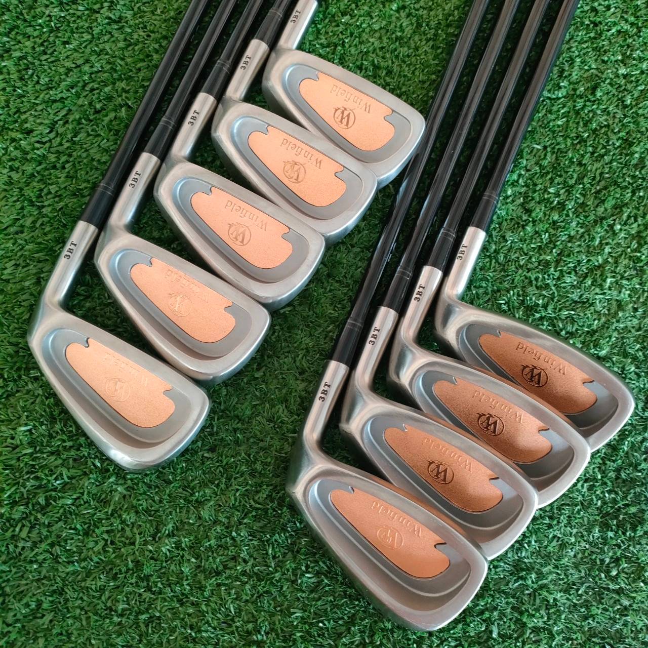 ชุดเหล็ก WINFIELD ของใหม่!! ค้างสต๊อค ไม่มีซีน มีเหล็ก 3 - 9 เเละ PW SW ก้าน WINFIELD FLEX S ไม้กอล์ฟมือหนึ่ง ของแท้ BY NakaraLuxurious