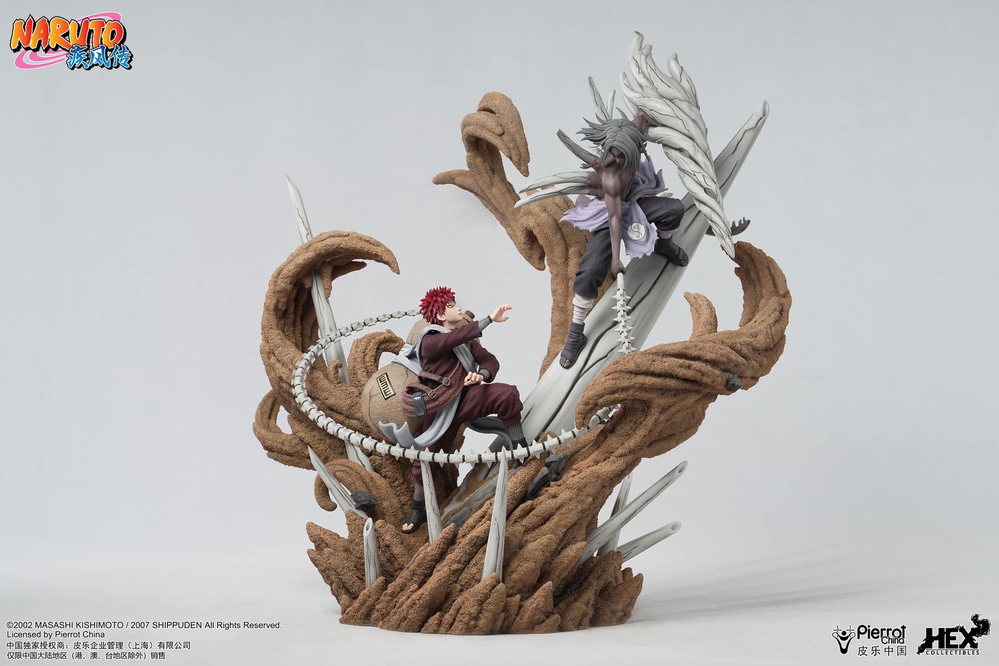 [สั่งจอง]HEX Collectibles : Gaara VS Kimimaro Elite Dynamic Statue