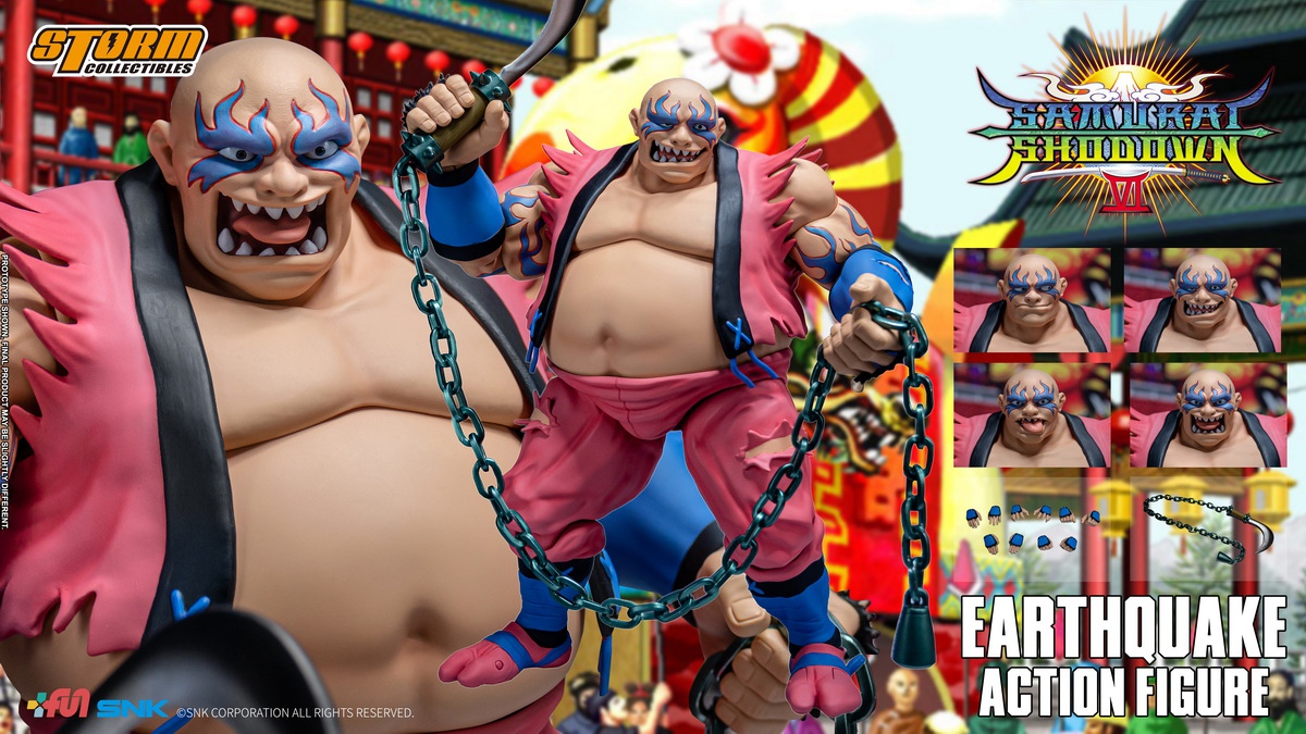 [สั่งจอง]Storm Toys SNSS05 1/12 : Samurai Shodown VI EARTHQUAKE
